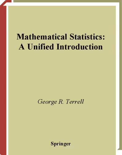 خرید و دانلود نسخه کامل کتاب Mathematical Statistics: A Unified Introduction