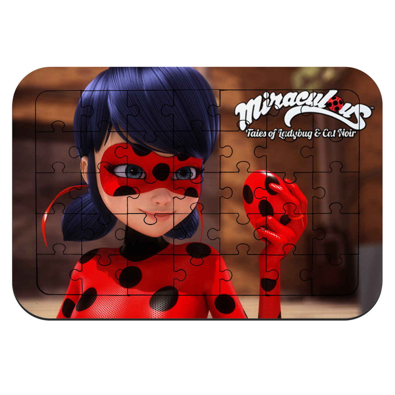 پازل 35 تکه طرح دختر کفشدوزکی مدل NI1996 