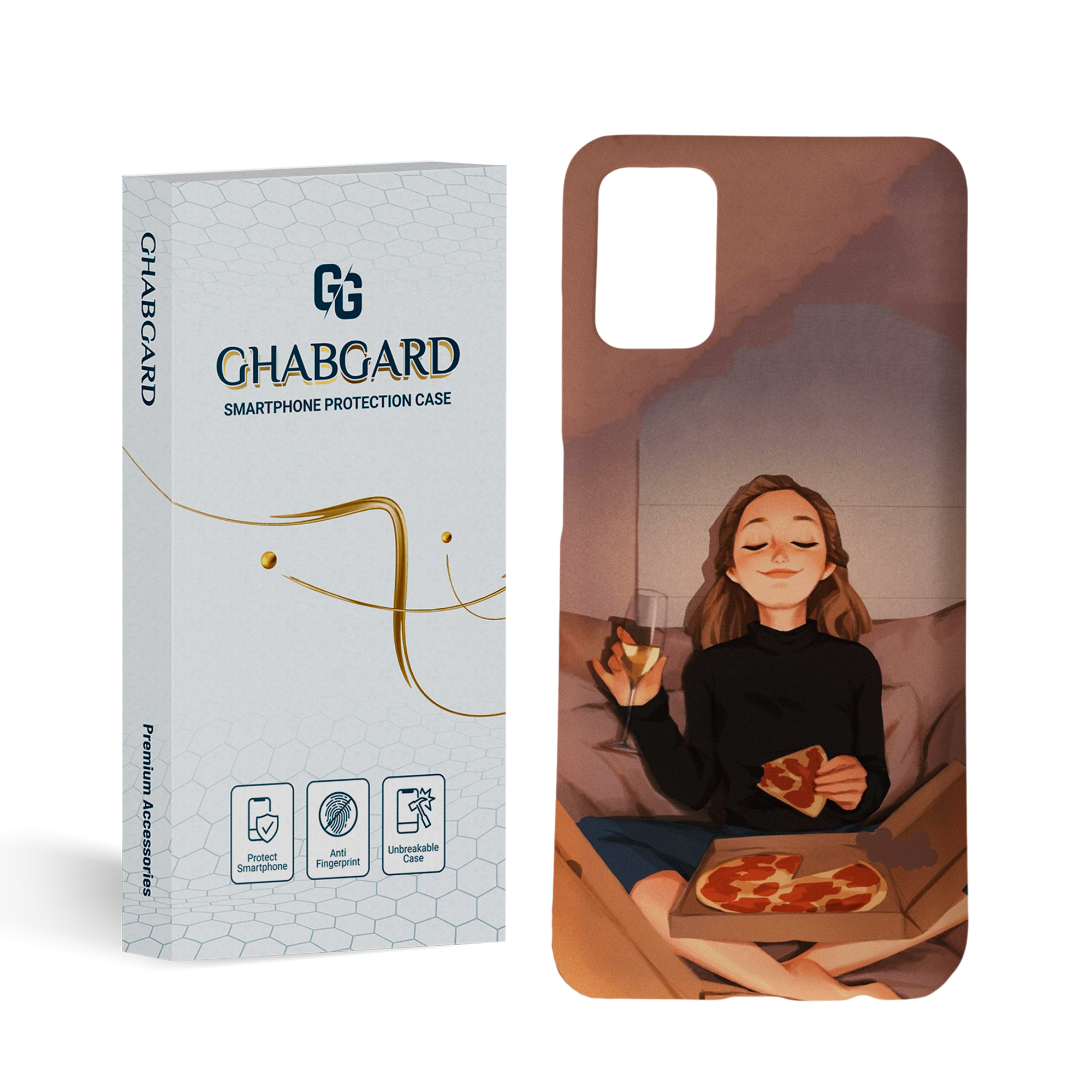  کاور قاب گارد مدل دخترانه مناسب برای گوشی موبایل سامسونگ Galaxy A03 S   