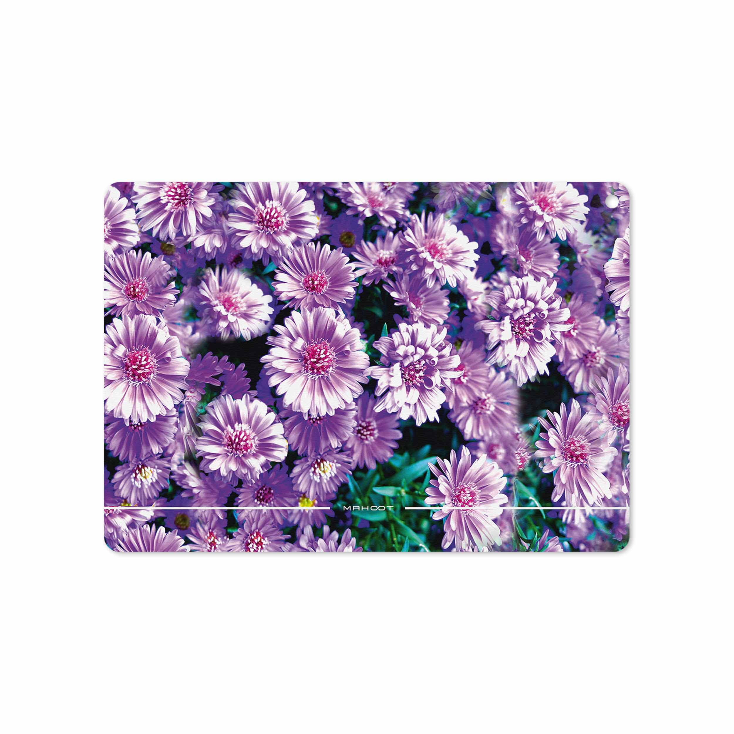 برچسب پوششی ماهوت مدل Purple-Flower مناسب برای تبلت اپل iPad Air 2 2014 A1566
