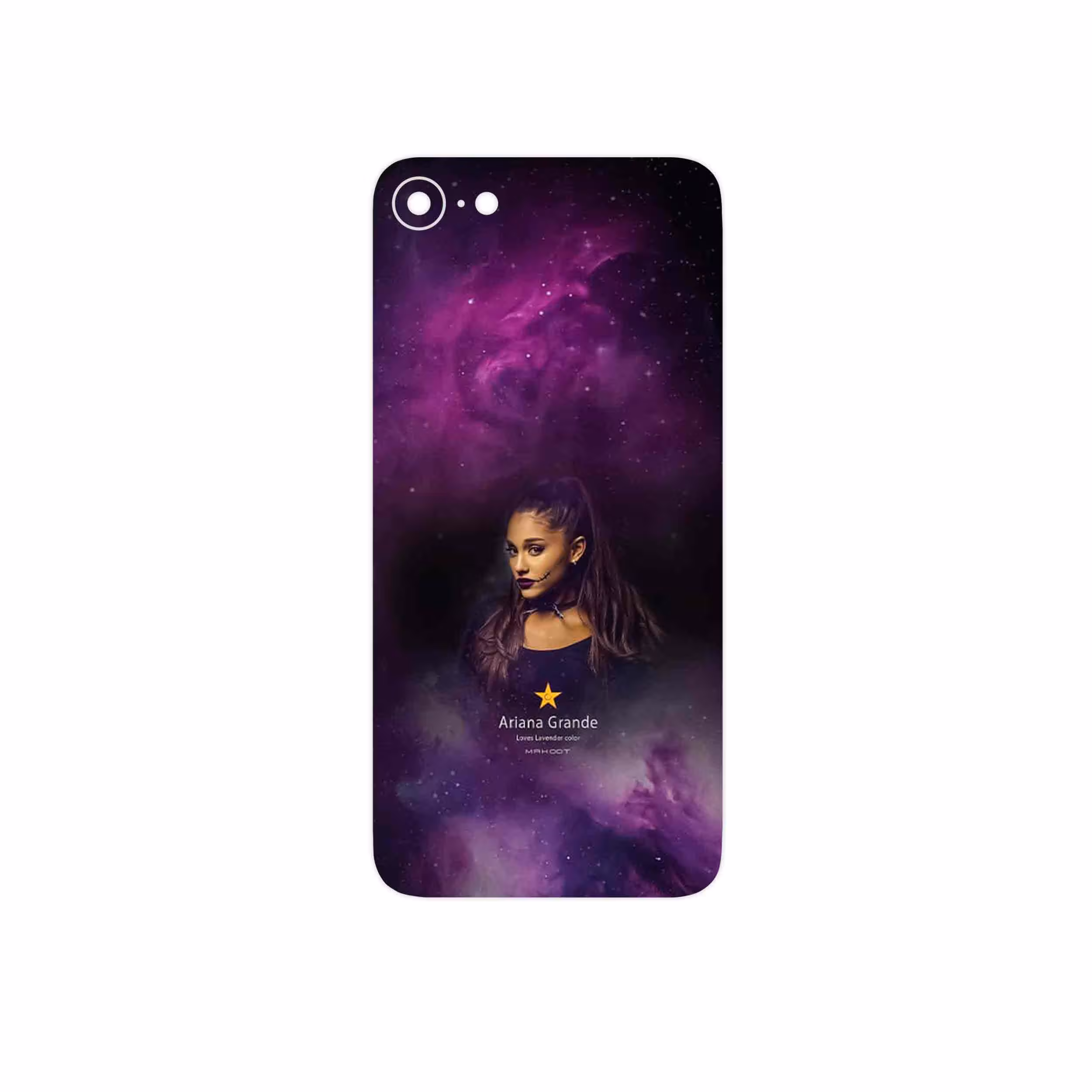 برچسب پوششی ماهوت مدل Ariana Grande مناسب برای گوشی موبایل اپل iPhone SE 2022