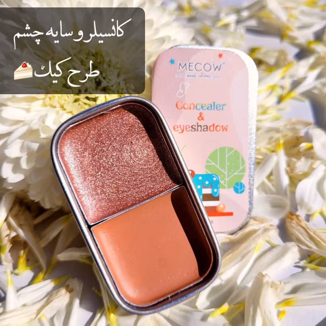 کانسیلر و سایه چشم 