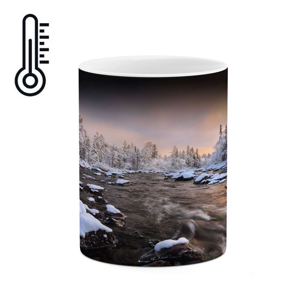 ماگ حرارتی کاکتی طرح منظره مدل mgh17858