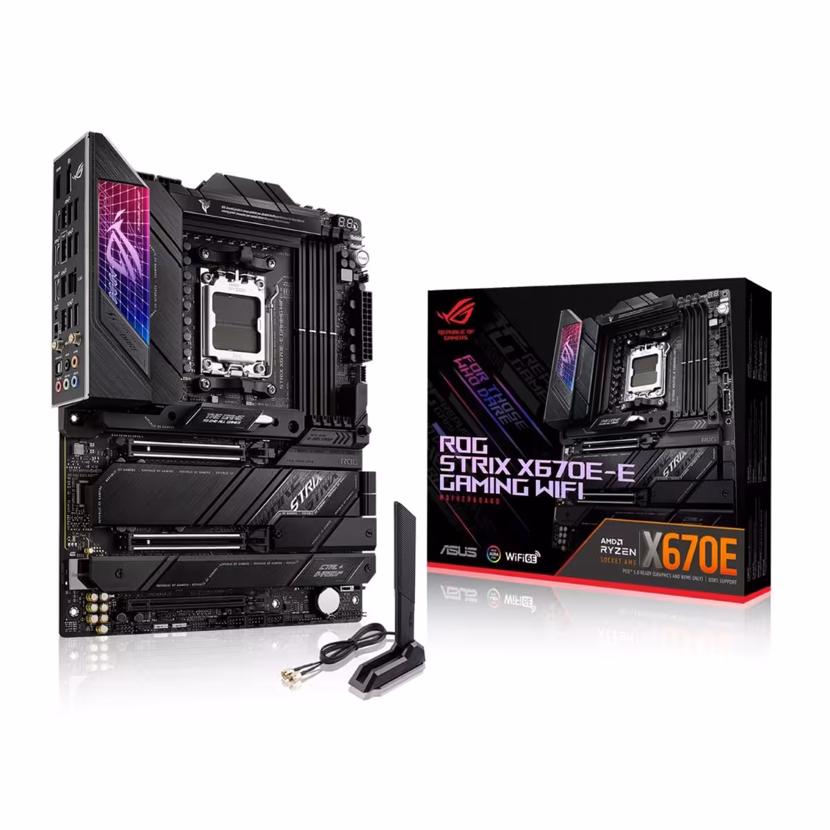 خرید مادربرد ASUS ROG STRIX X670E-E GAMING WIFI با بهترین قیمت