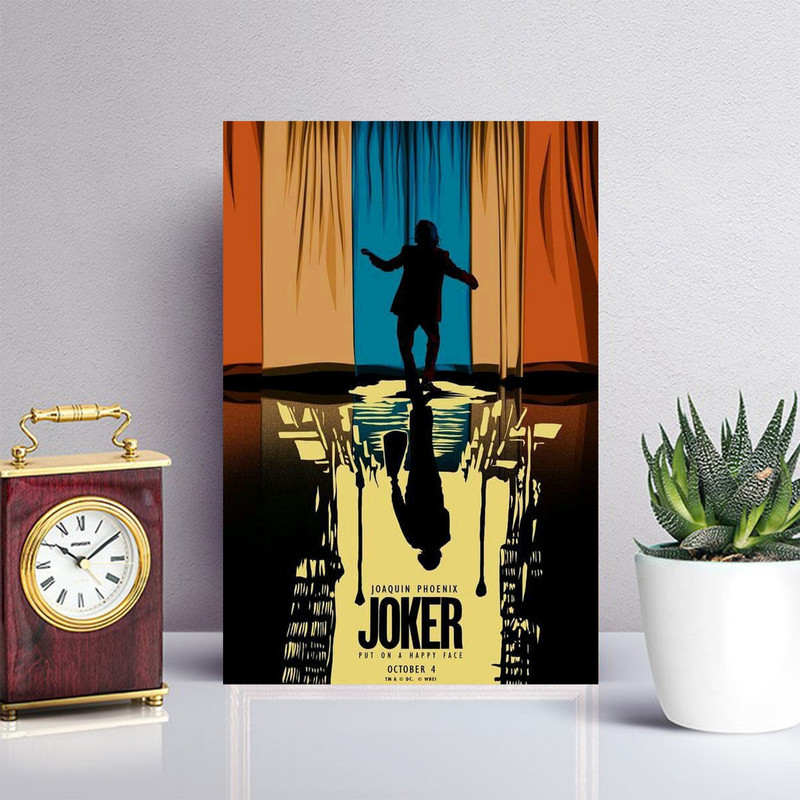 تابلو شاسی طرح جوکر کد FJ16 | دنیای قاب