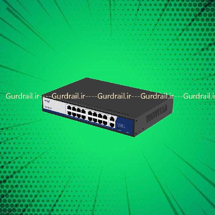 سوئیچ PoE اچ ار یو ای HRUI HR900-AFG-1622S-300 | گاردریل