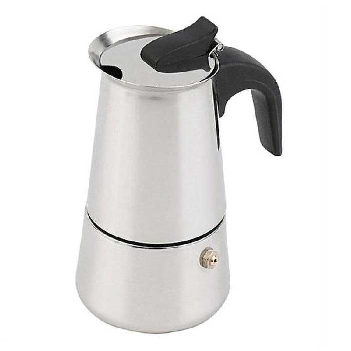 قهوه جوش آینوکس(INOX) مدل موکااستیل 2کاپ