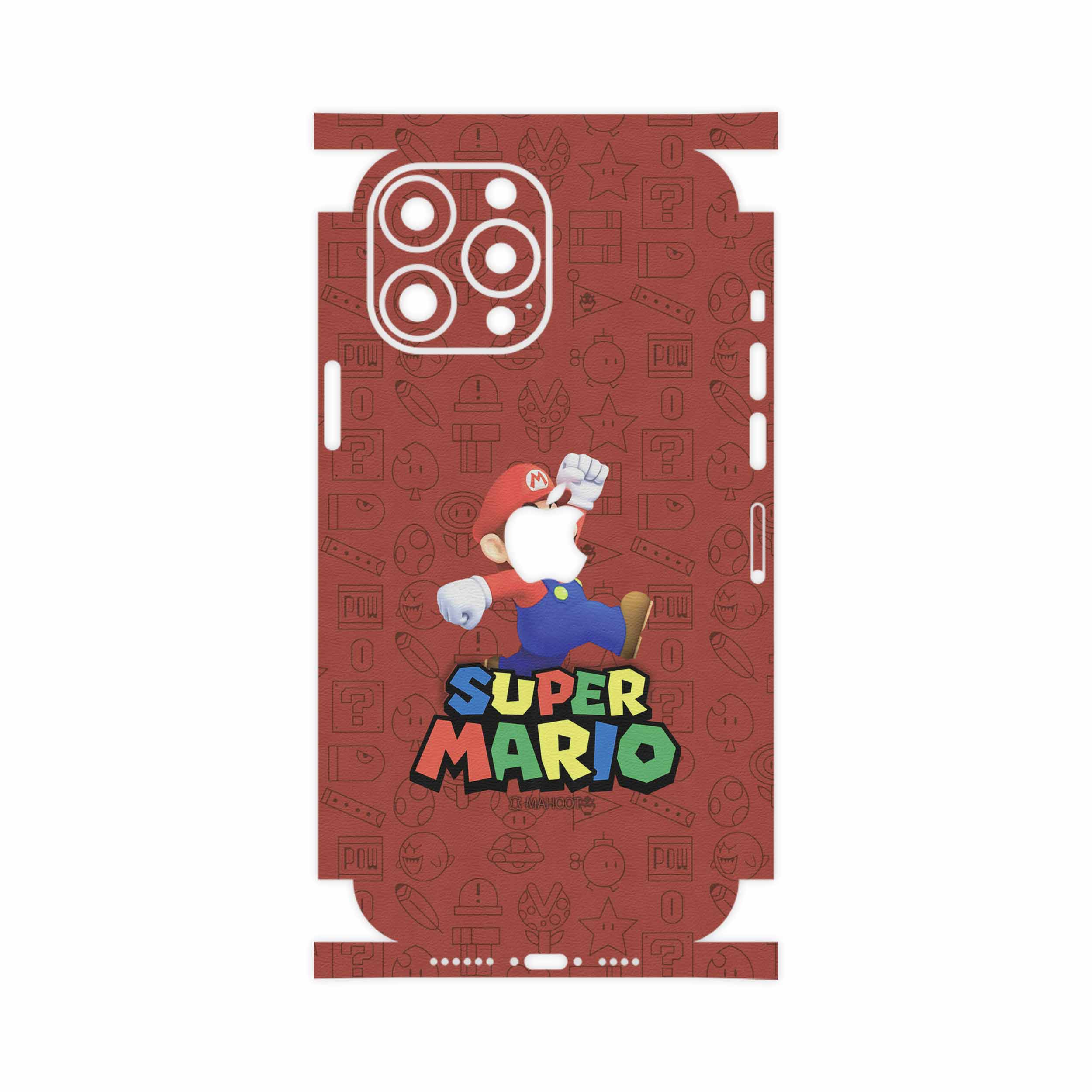 برچسب پوششی ماهوت مدل Super-Mario-Game-FullSkin مناسب برای گوشی موبایل اپل iPhone 13 Pro Max