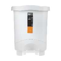 سطل پدالي 4گوش 35 ليتر ليمون