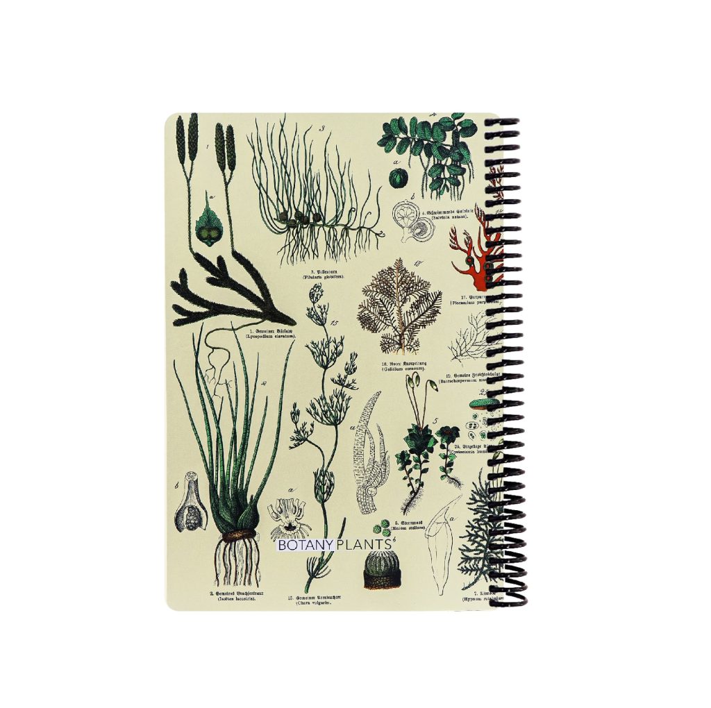 دفتر سیمی 100 برگ دات نوت طرح plants