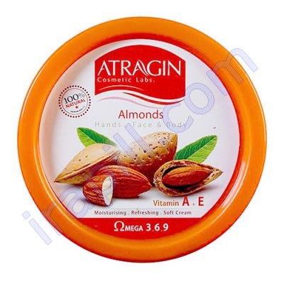 کرم مرطوب کننده کاسه ای با عصاره بادام عطرآگین 180 میلی لیتر