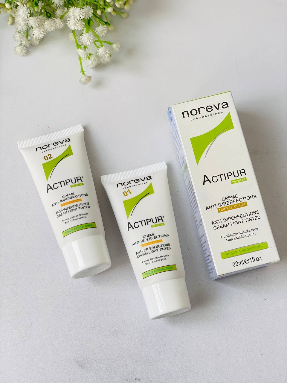 کرم پودر اکتی پور ساخت شرکت نوروا – noreva actipur