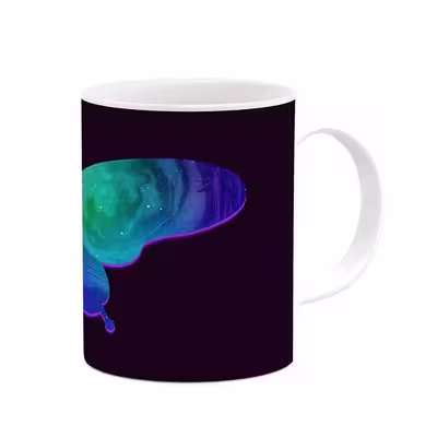 ماگ کاکتی طرح پروانه مدل mgs15411