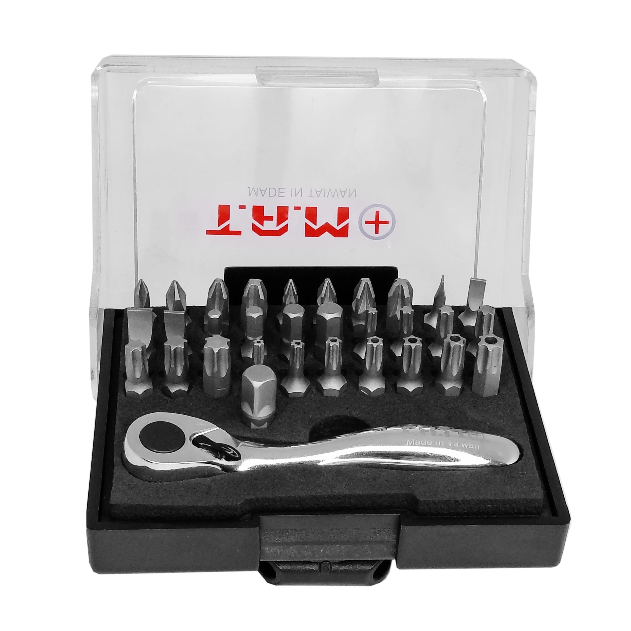 آچار جغجغه ای تام مدل MMS-28P-TM- مجموعه 28 عددی