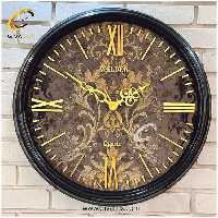 ساعت دیواری اورجینال ولدر PVC مشکی| کد رفرنس 640