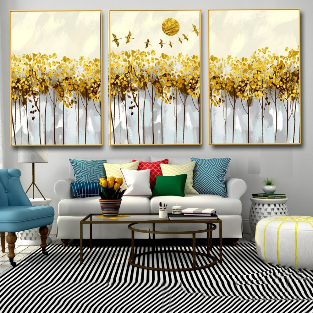 تابلو مدل دکوراتیو کد 4122 مجموعه 3 عددی