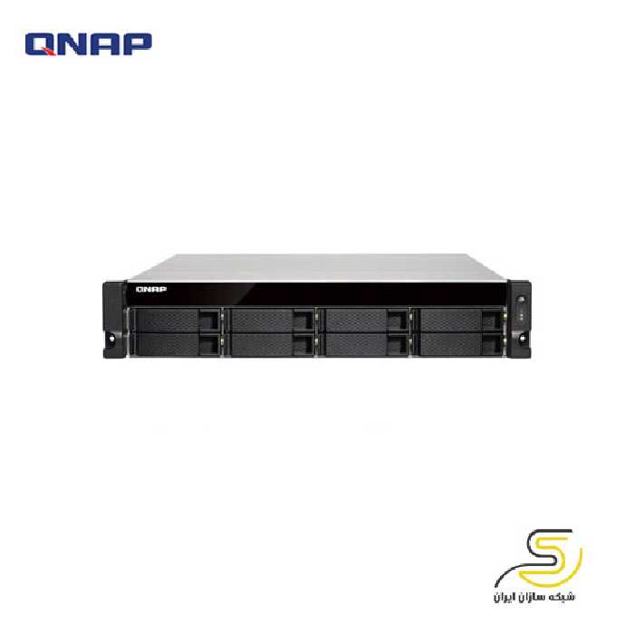 ذخیره ساز تحت شبکه کیونپ مدل TS-863U-RP بدون دیسک