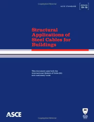󾕇 دانلود کتاب Structural Applications Of Steel Cables For Buildings, 2010 - دانلود کتاب های دانشگاهی