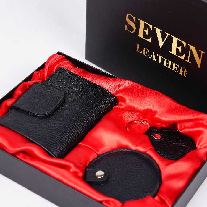 ست دخترانه وزنانه چرم سون مدل sv120-f