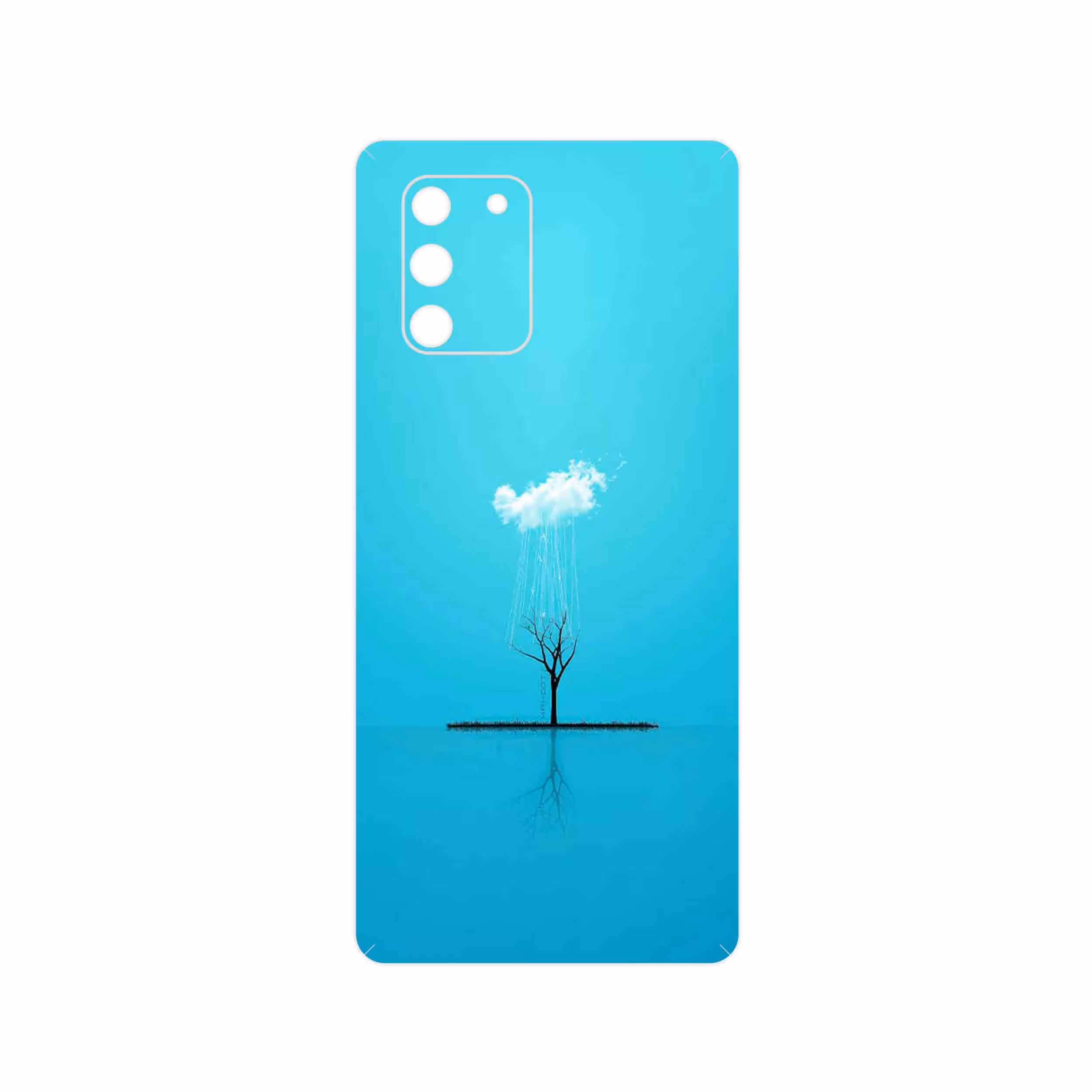 برچسب پوششی ماهوت مدل Minimal Tree مناسب برای گوشی موبایل سامسونگ Galaxy S10 Lite