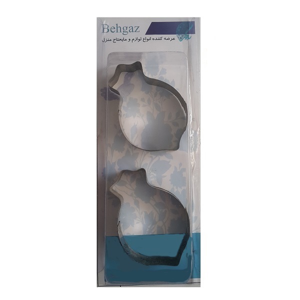 کاتر خمیر و شیرینی به گز مدل انار مجموعه 2عددی