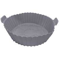 قالب سیلیکونی سرخ کن و هواپز سایز 14 رنگ طوسی