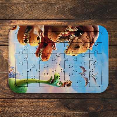 پازل 35 تکه طرح انیمیشن دایناسور خوب مدل NI1360 