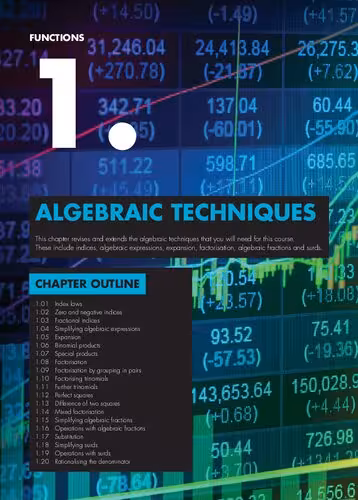 خرید و دانلود نسخه کامل کتاب Maths in Focus: Year 11 Mathematics Advanced