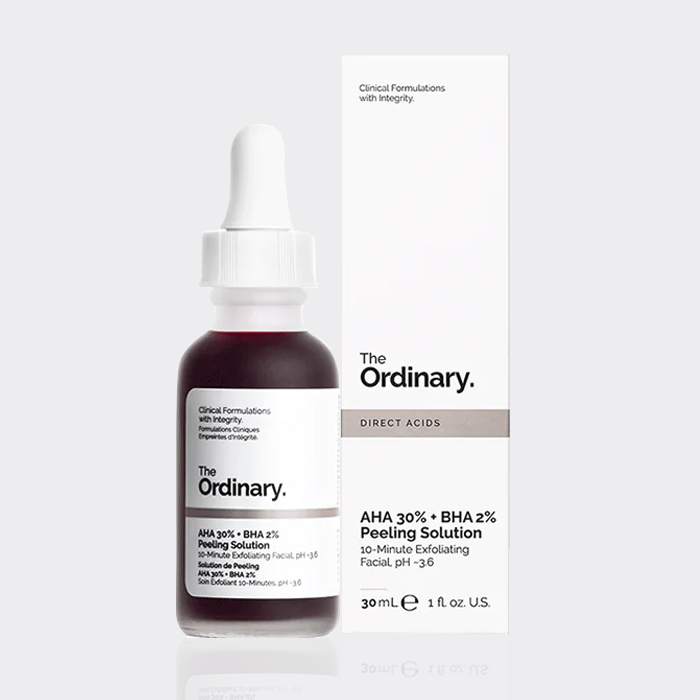 سرم لایه بردار پیلینگ سلوشن AHA و BHA اوردینری 30 میل مدل The Ordinary AHA 30% BHA 2% Peeling Solution