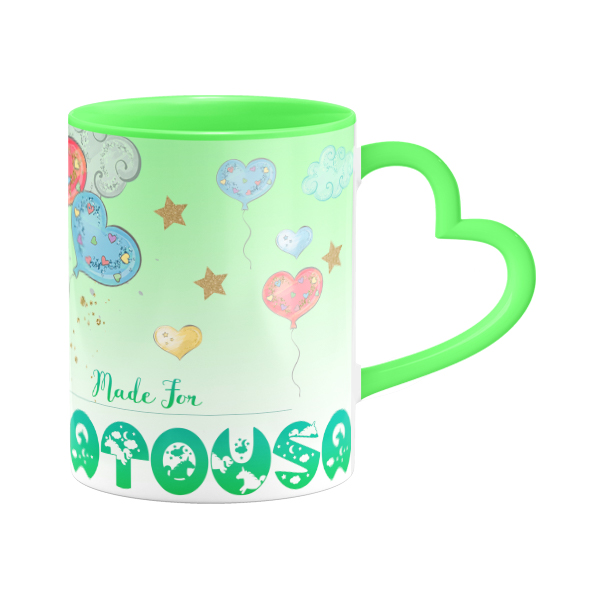 ماگ مدل اسب تک شاخ طرح آتوسا