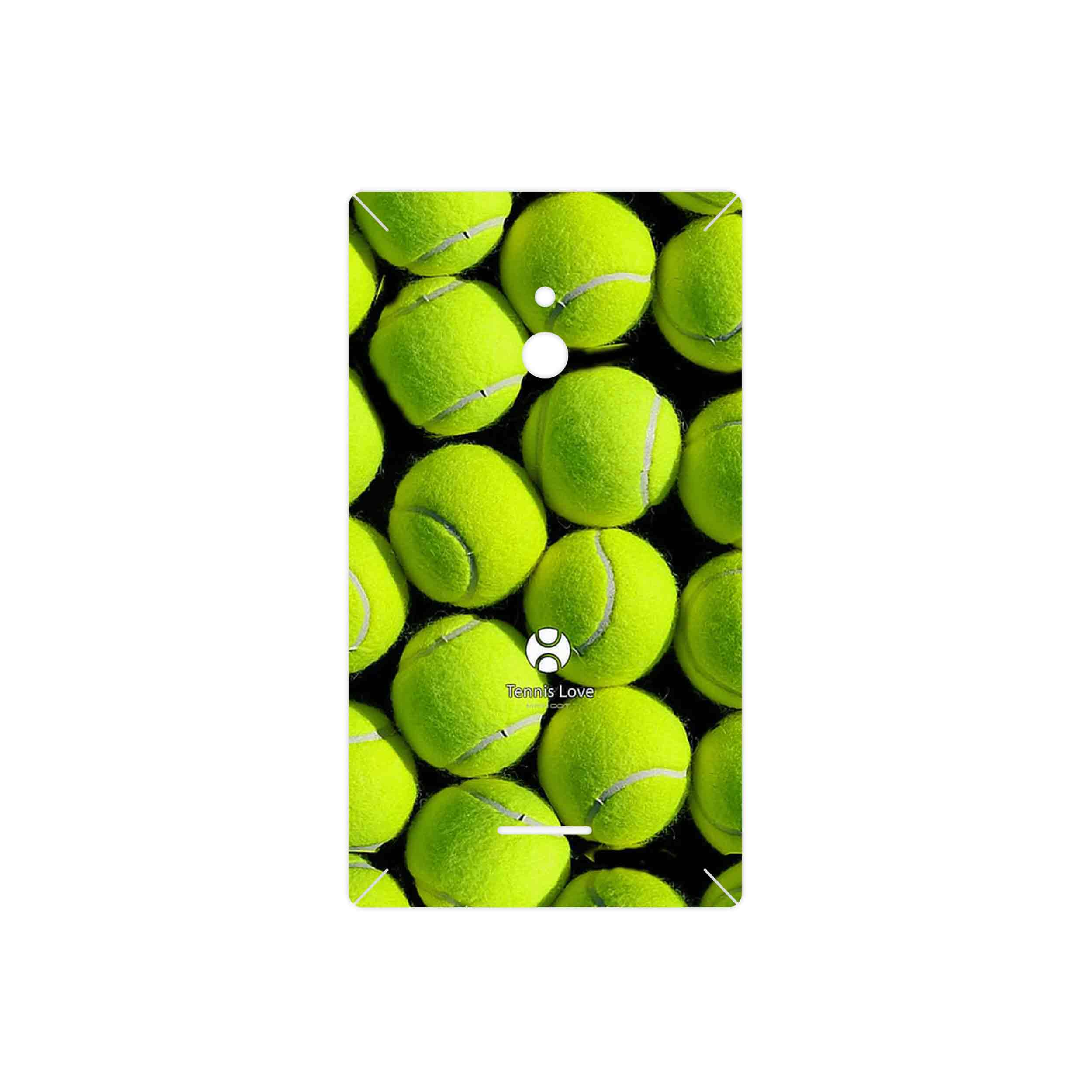 برچسب پوششی ماهوت مدل Tennis مناسب برای گوشی موبایل نوکیا XL