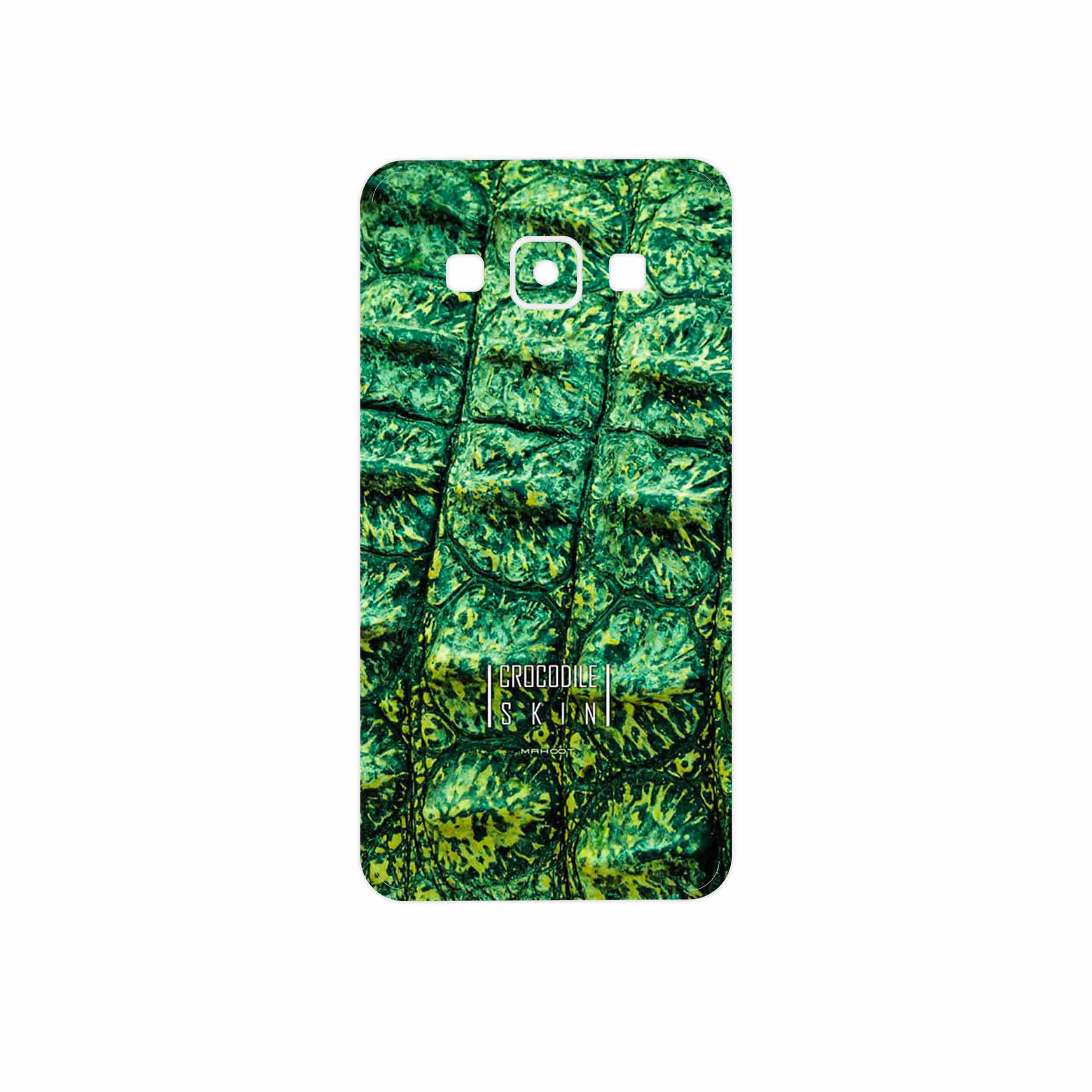 برچسب پوششی ماهوت مدل Crocodile Skin مناسب برای گوشی موبایل سامسونگ Galaxy A3