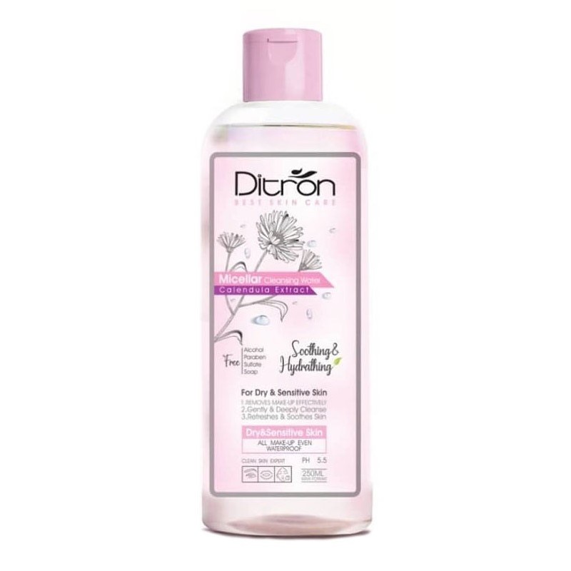 میسلار واتر مناسب برای پوست خشک و حساس دیترون 250 میل