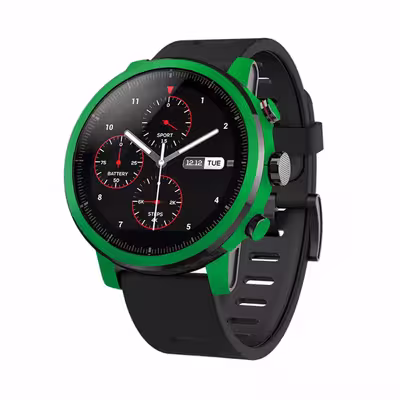 برچسب ماهوت طرح Matte Green مناسب برای ساعت هوشمند شیایومی Amazfit Stratos