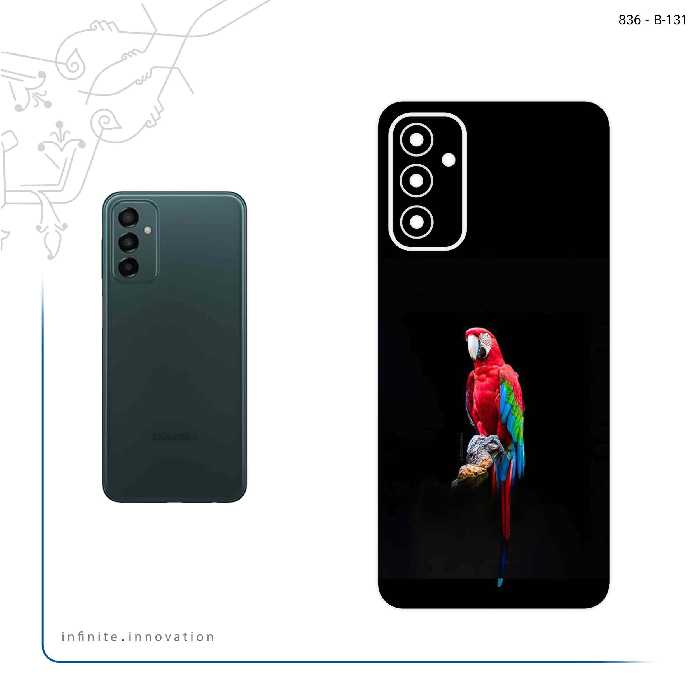 برچسب پوششی ماهوت مدل Parrot مناسب برای گوشی موبایل سامسونگ Galaxy M23