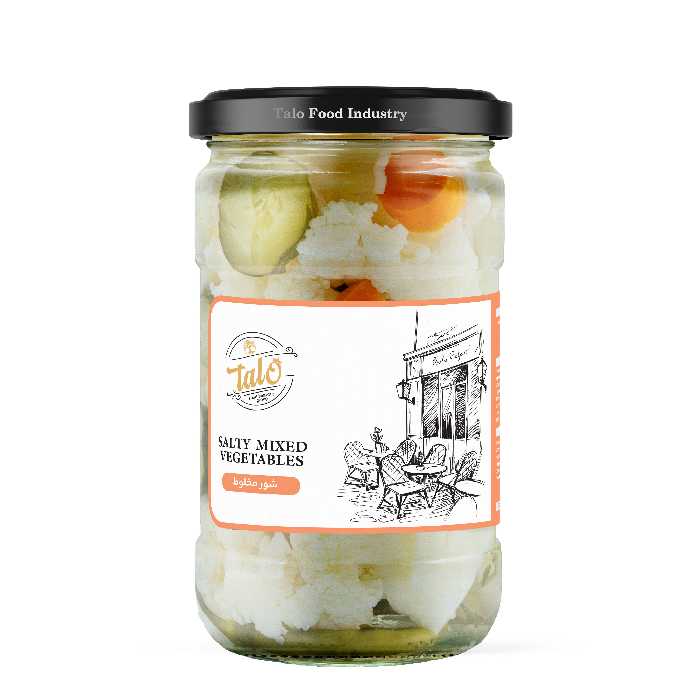 شور مخلوط شیشه 680گرم ارگانو