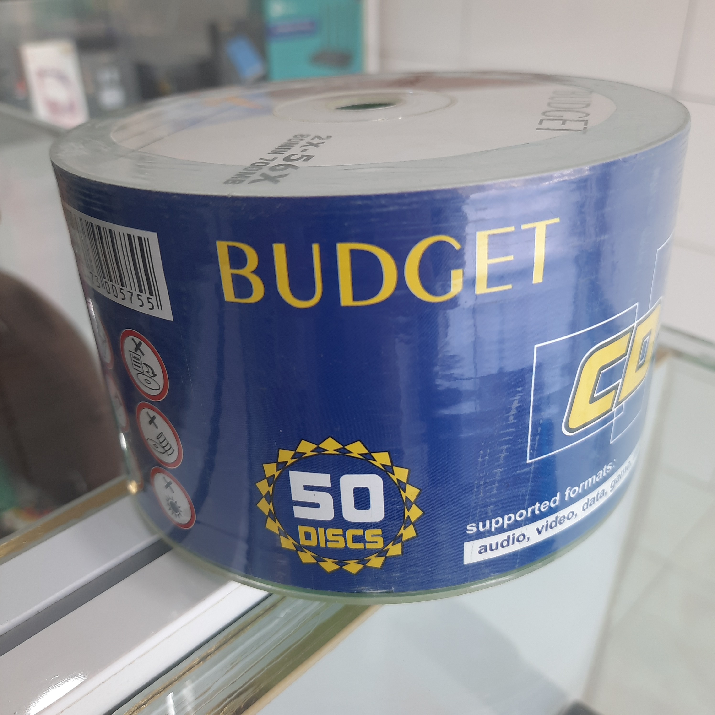 سی دی خام باجت ( BUDGET ) مدل CD-R80 بسته 50 عددی