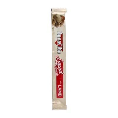 بستنی گربه بوناسیبو مدل بره وزن 15 گرم مجموعه 6 عددی