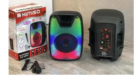 اسپیکر چمدانی KIMISO QS-6809 - یاسین کامپیوتر