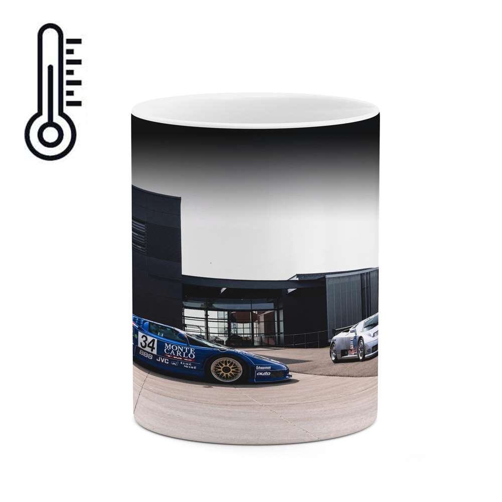 ماگ حرارتی کاکتی طرح ماشین مدل mgh17132