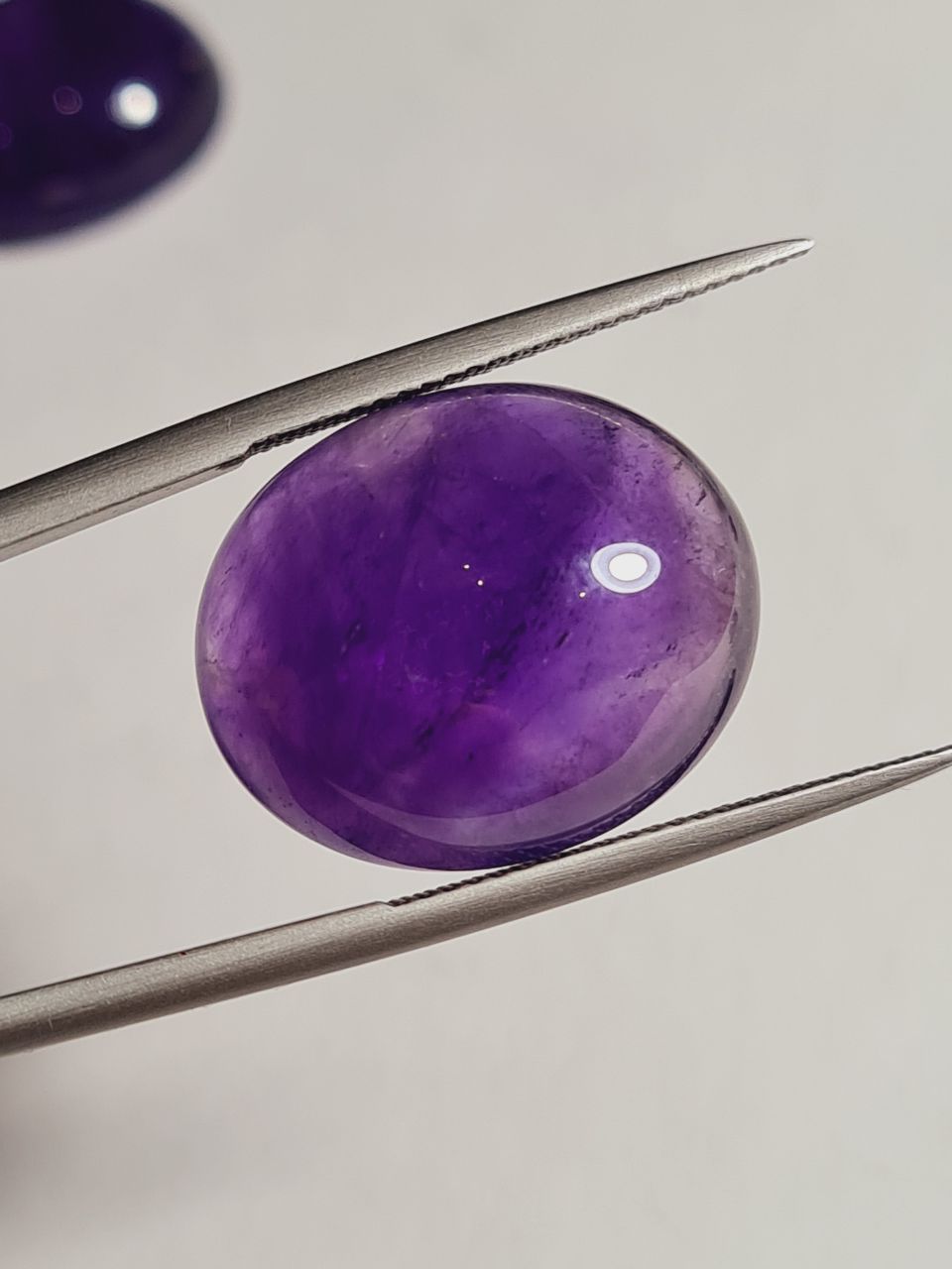 سنگ آمیتیست طبیعی بنفش اصل 3974