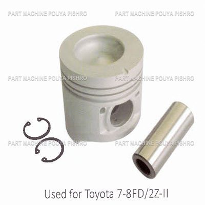 پیستون کامل لیفتراک تویوتا 7-8FD/2Z-II