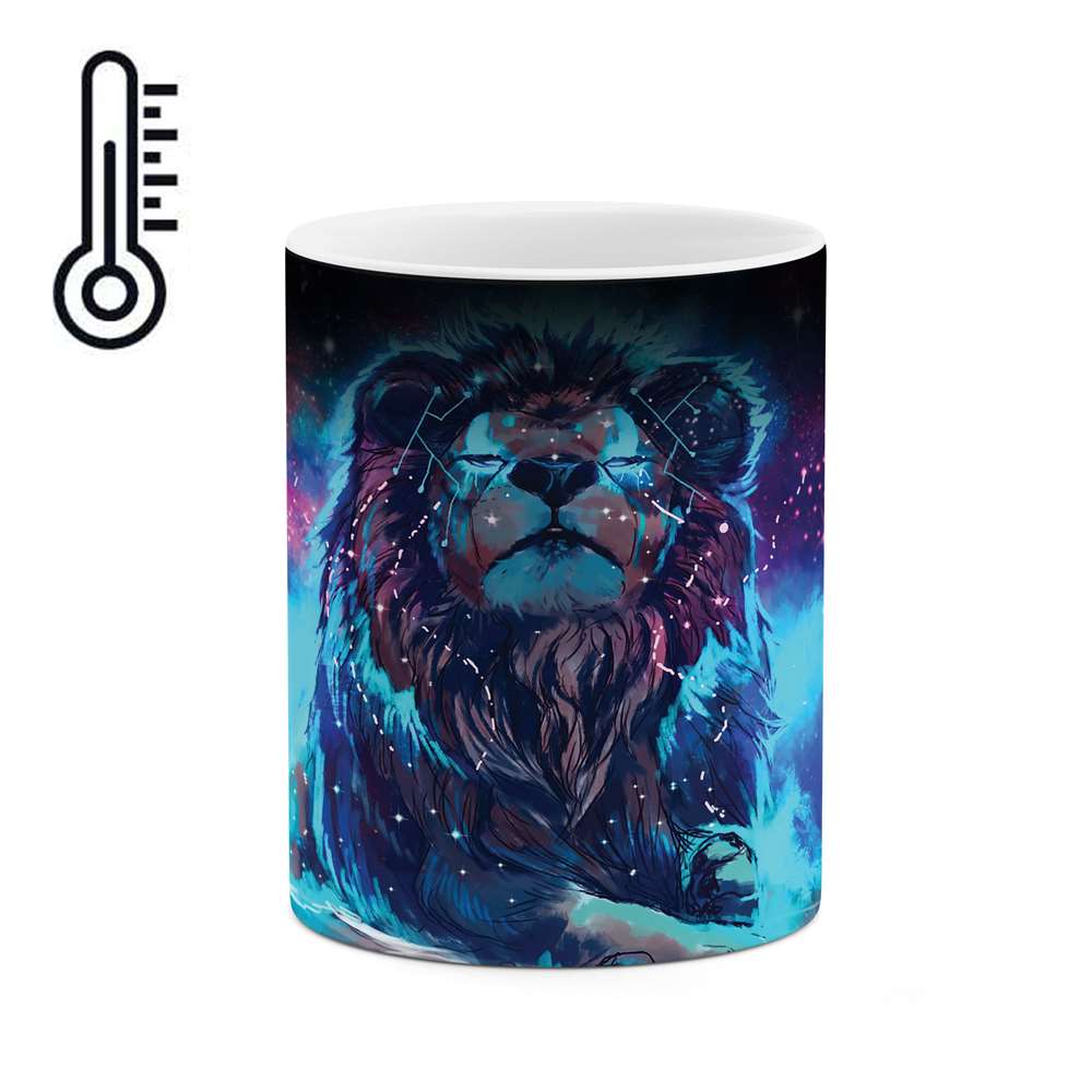 ماگ حرارتی طرح شیر مدل mgph02363