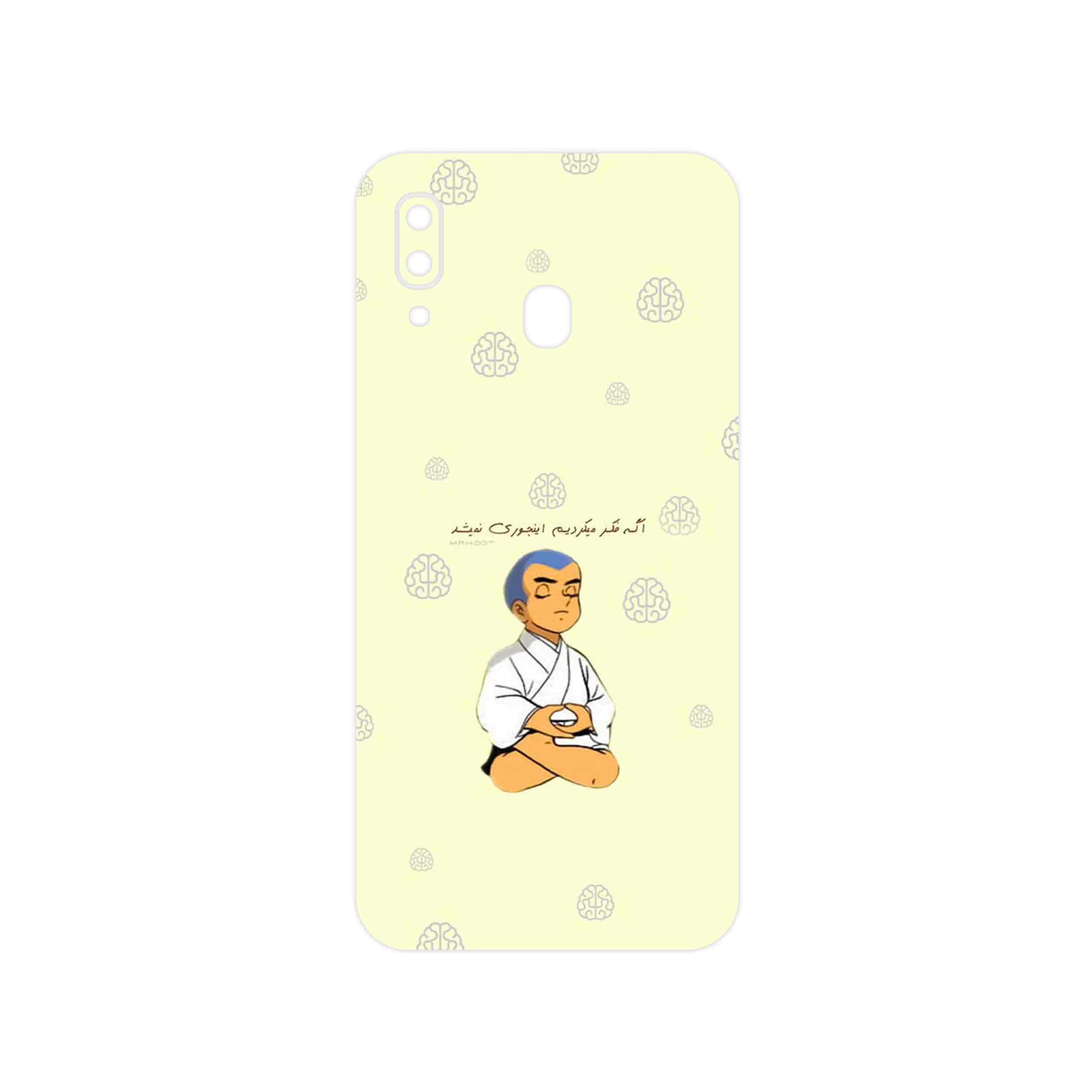 برچسب پوششی ماهوت مدل Ikkyu-san مناسب برای گوشی موبایل سامسونگ Galaxy M10s