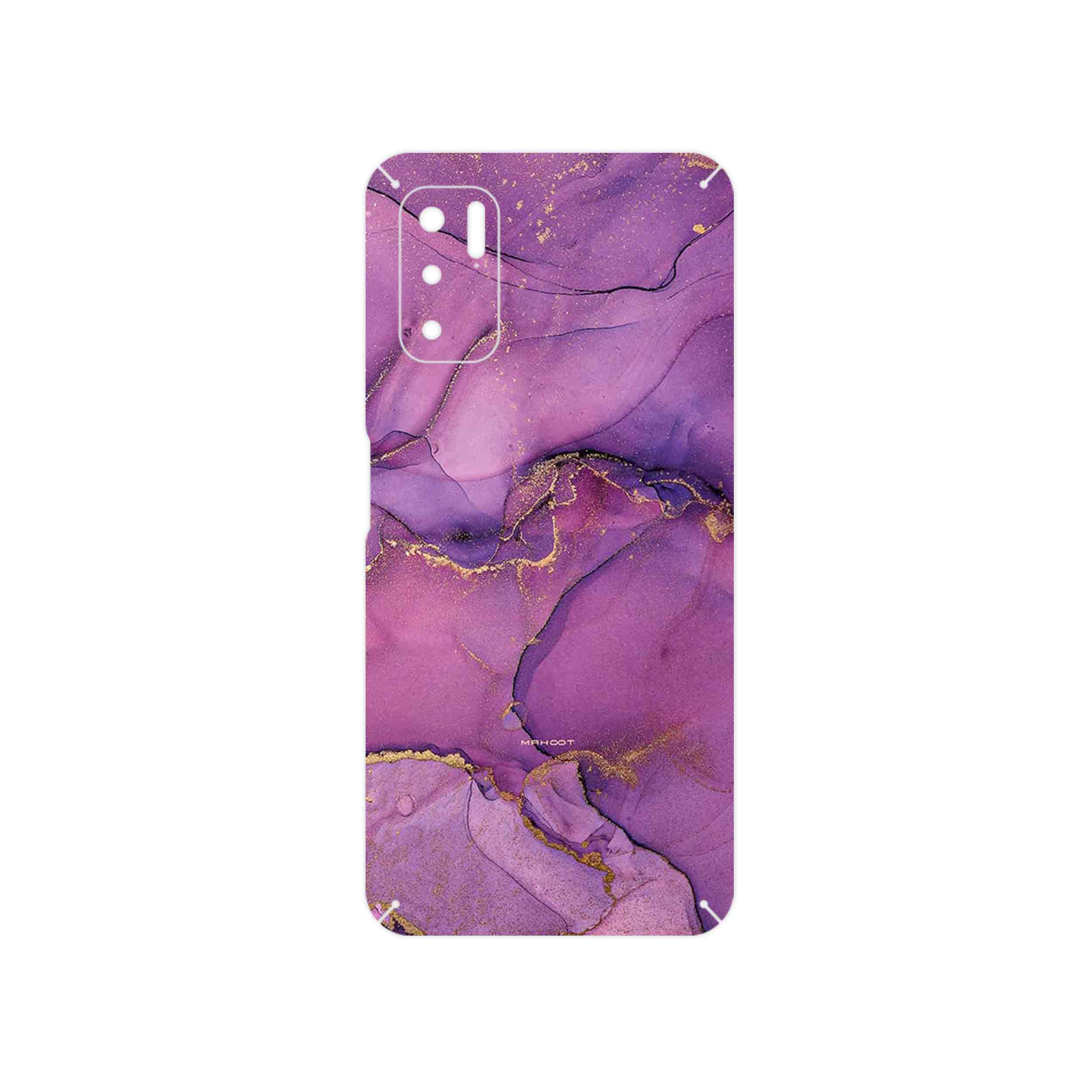 برچسب پوششی ماهوت مدل Purple Marble مناسب برای گوشی موبایل شیائومی Redmi Note 10 5G