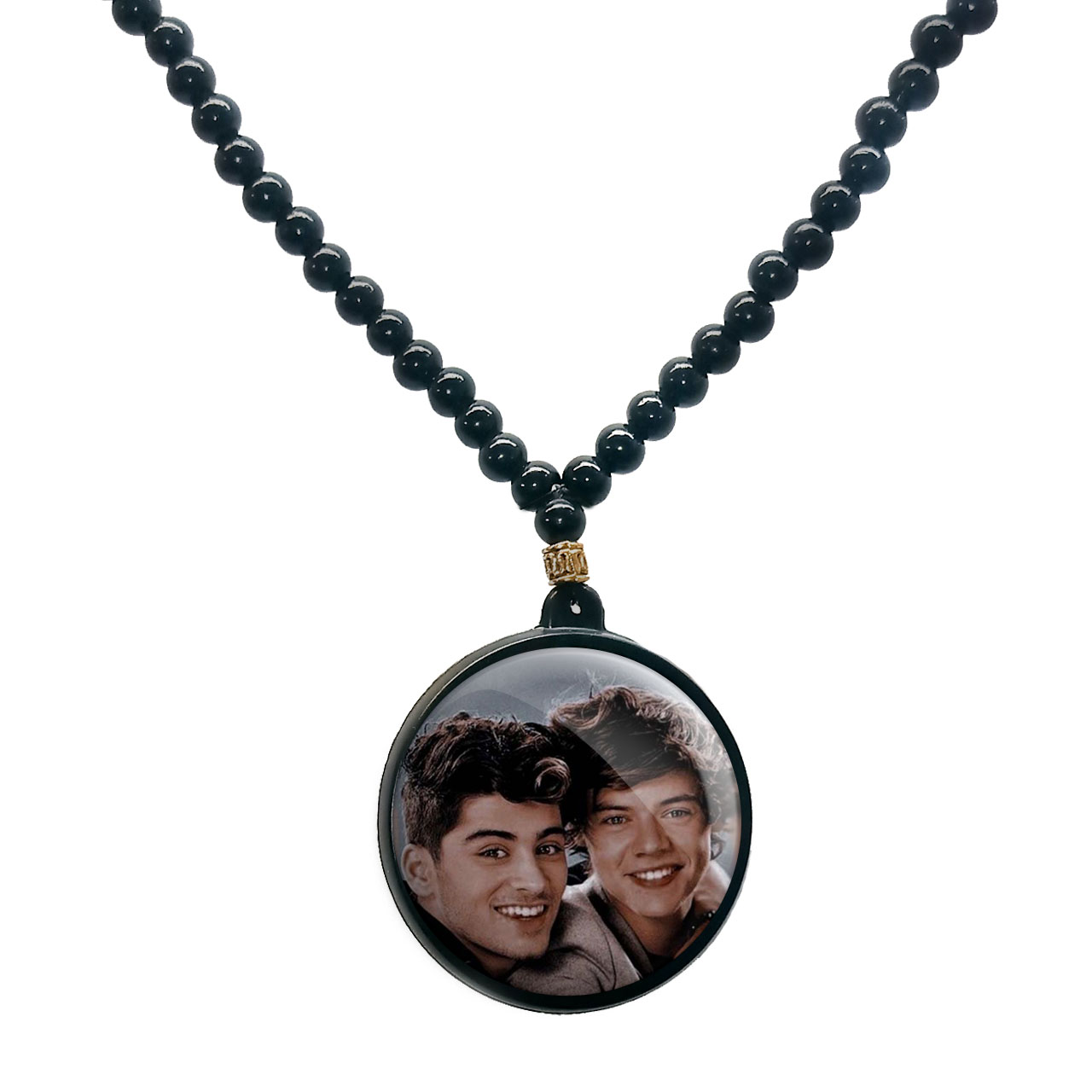 گردنبند پرمانه طرح One Direction کد pmd.13653 مدل دو طرفه