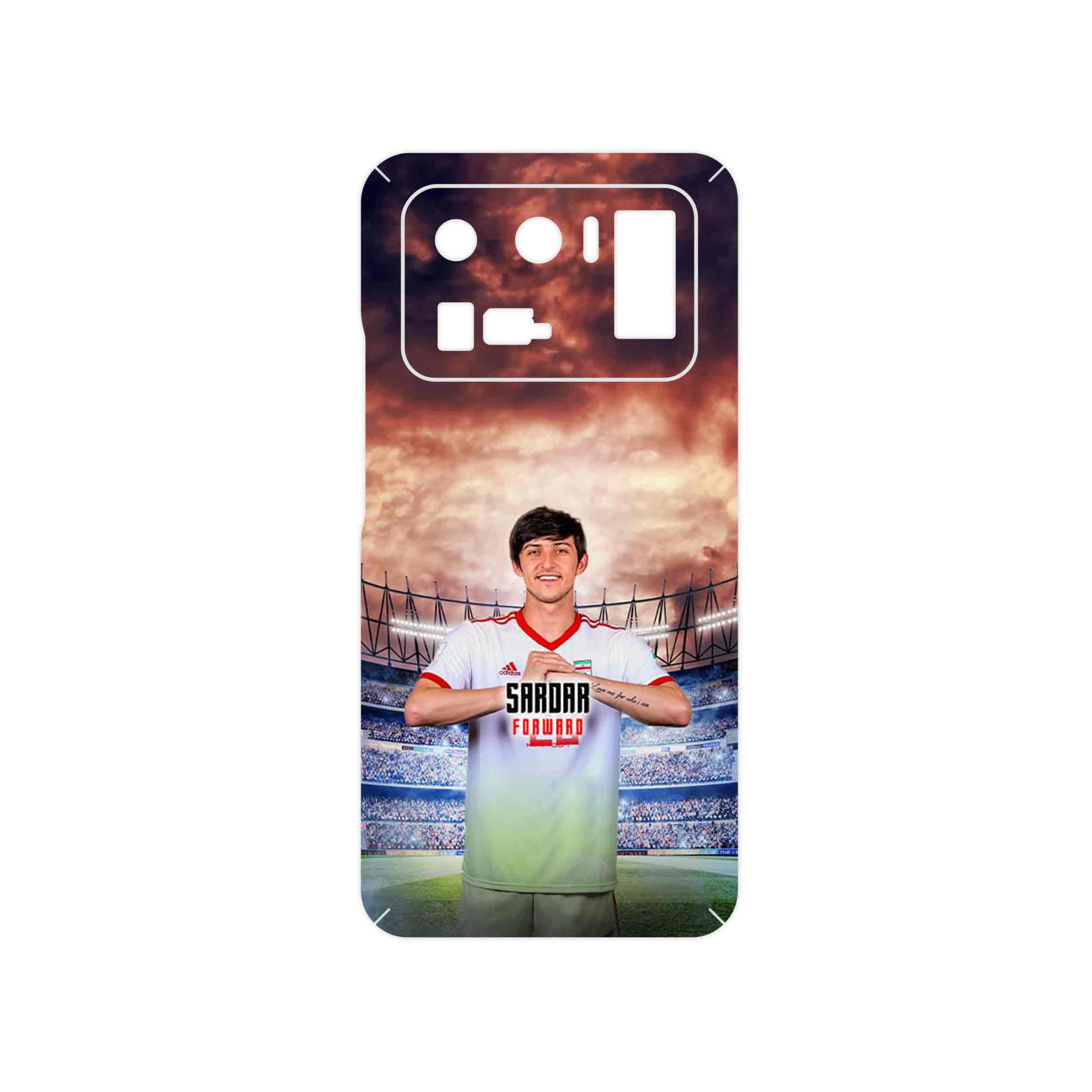 برچسب پوششی ماهوت مدل Sardar Azmoun مناسب برای گوشی موبایل شیائومی Mi 11 Ultra
