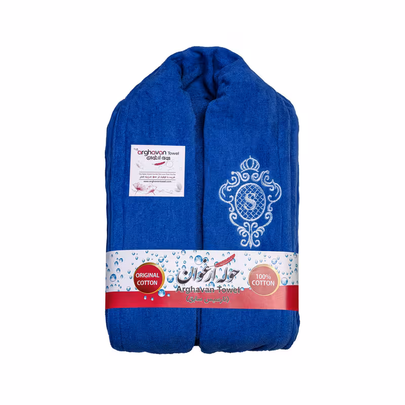 حوله پالتویی ارغوان طرح  رمنس سایز 125 | کالا مکس