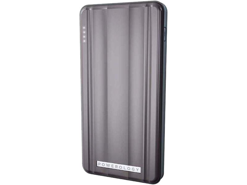 پاور بانک 10000 میلی آمپر پاورولوژی مدل P10QCPDGY Slim PD Power Bank 18W