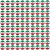 پیکسل مدل پرچم کشور جمهوری اسلامی ایران کد S5-100 مجموعه 100 عددی